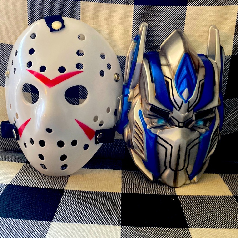 Two super cool and spooky masks!